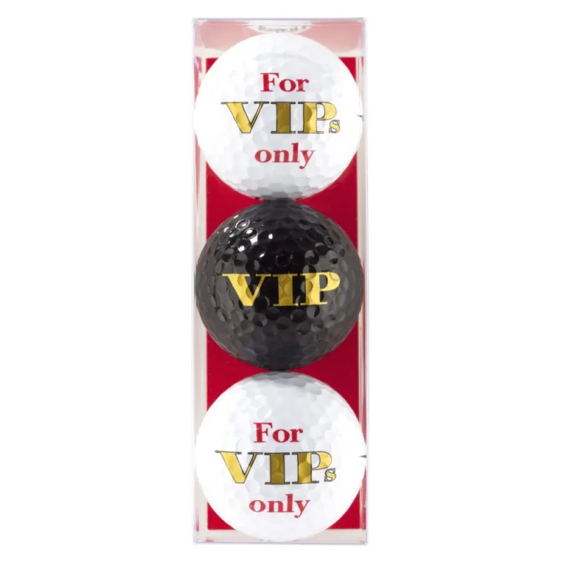 Tres bolas - motivo For VIP only