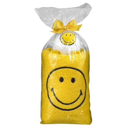 PACK TOALLAS SMILEY amarillo