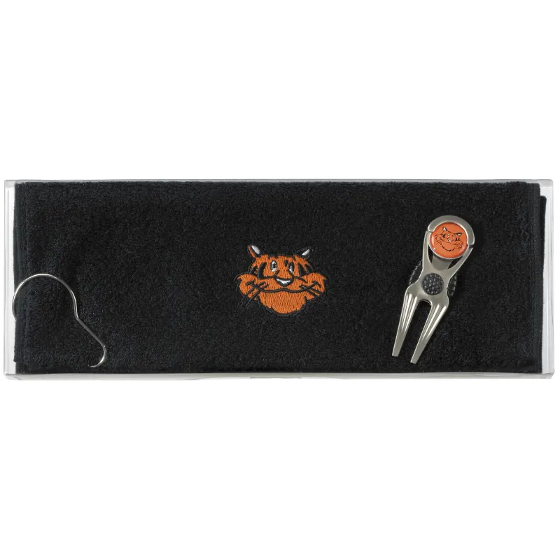 Toalla de Caddy bordada Tigre