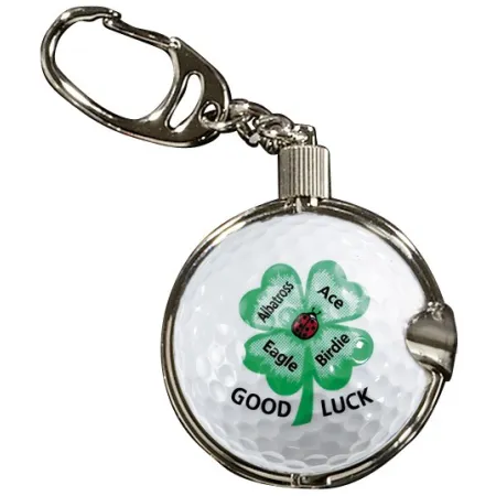Llavero con pelota de golf extraíble