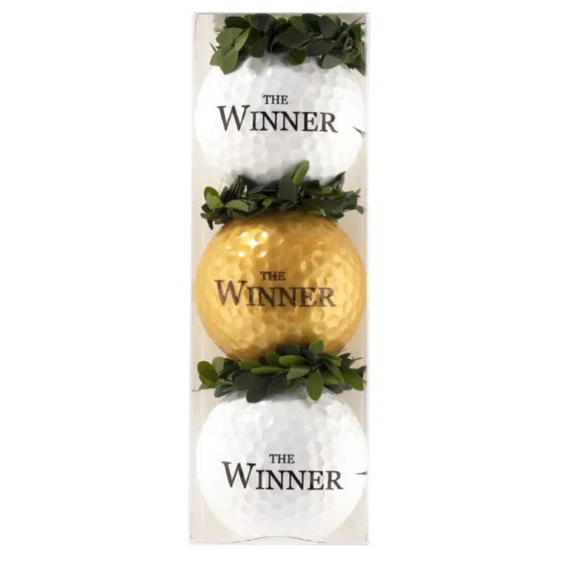 Tres bolas - motivo The Winner 2